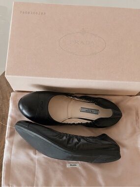 Prada Ballet Flats Size 8